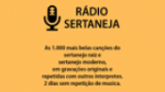 Écouter Rádio Sertaneja en direct