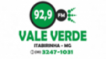 Ecouter Verde+Vale+FM Itabirinha de Mantena en direct