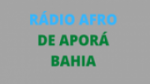 Ecouter R%C3%A1dio+Afro+De+Apor%C3%A1+Bahia Aporá en direct